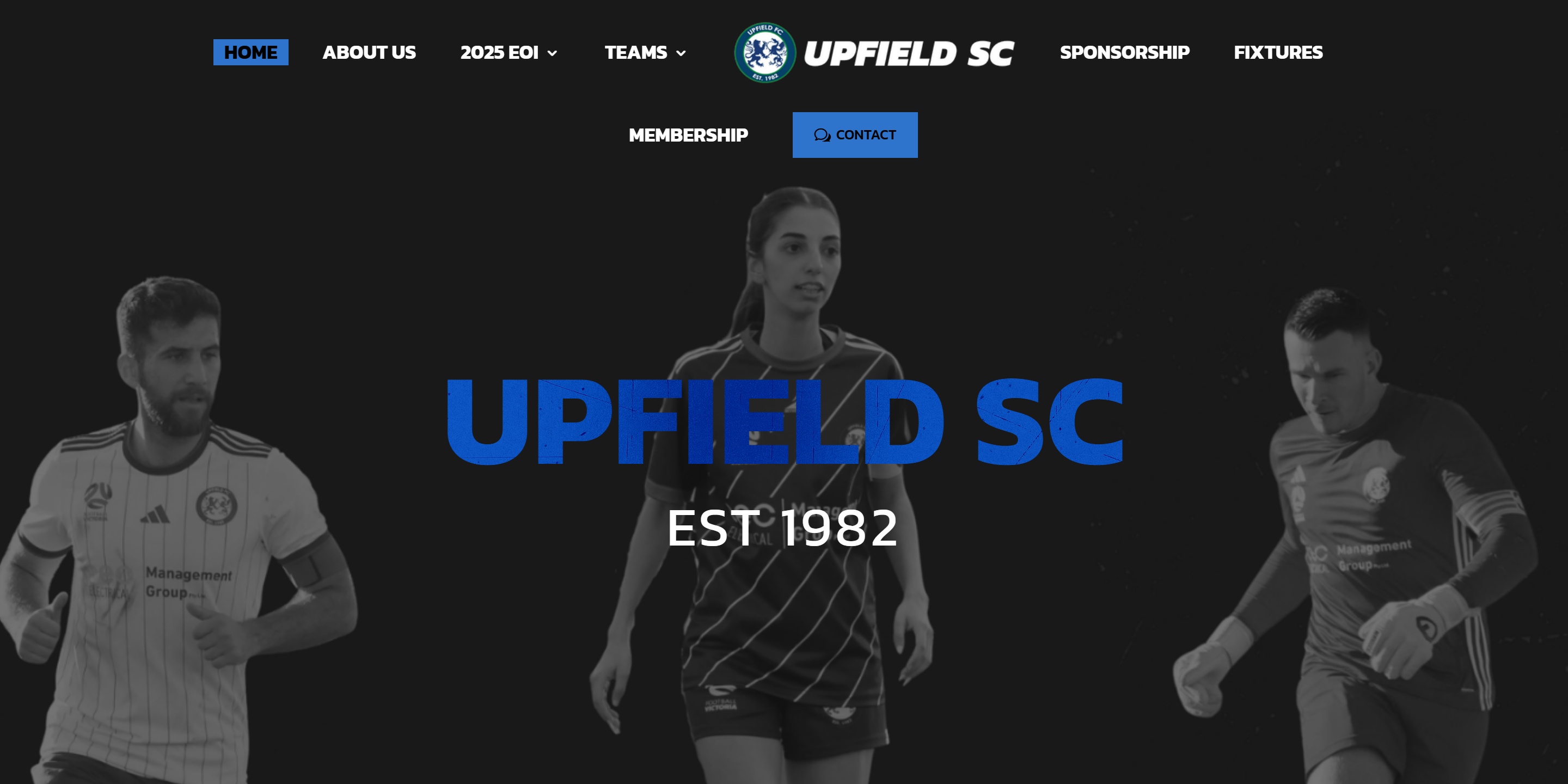 Upfield SC website